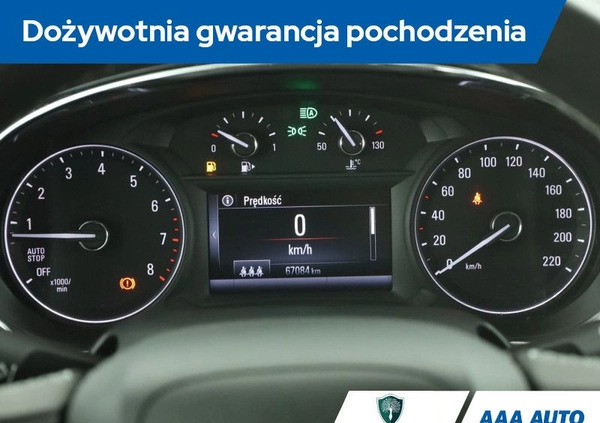 Opel Mokka cena 70000 przebieg: 67084, rok produkcji 2016 z Świętochłowice małe 254